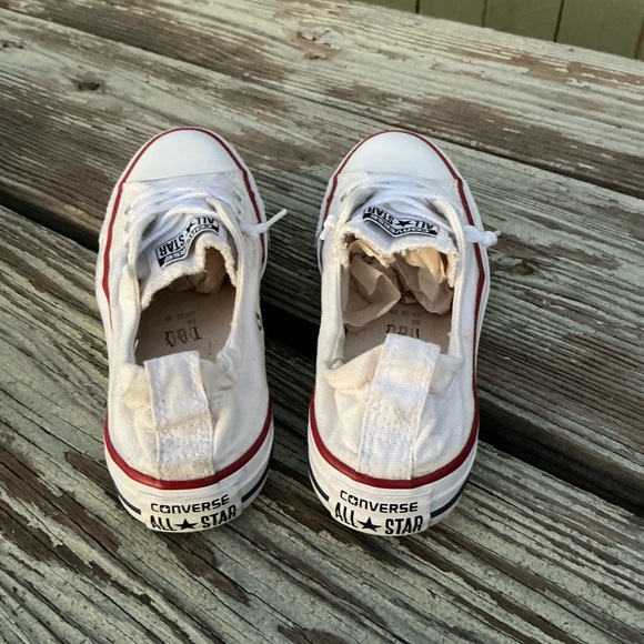 Converse Chuck Taylor Womens Shoreline Size 7.5 Sneaker Low White Slip On - Picture 2 of 10